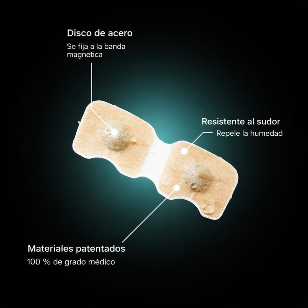 AirFlex™ son bandas nasales magnéticas con respaldo científico que abren tus vías respiratorias, ayuda a reducir la respiración por la boca y te permite respirar mejor.