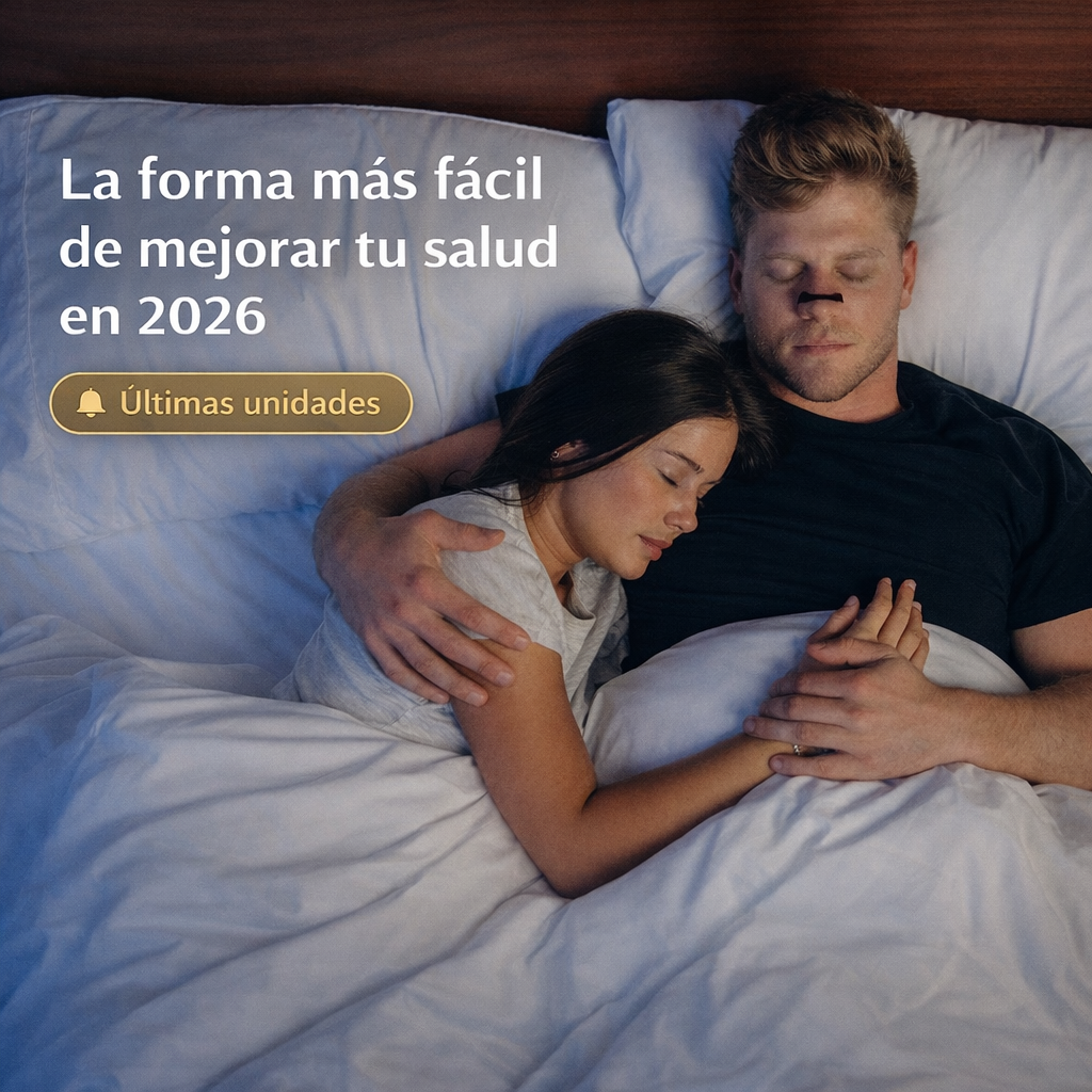 AirFlex™ son bandas nasales magnéticas con respaldo científico que abren tus vías respiratorias, ayuda a reducir la respiración por la boca y te permite respirar mejor.