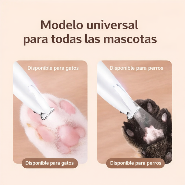 Patitas Clean™-Elimina el pelo de las patitas de tu mascota en segundos