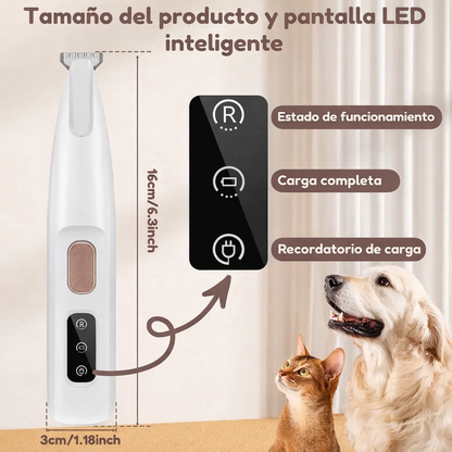 Patitas Clean™-Elimina el pelo de las patitas de tu mascota en segundos