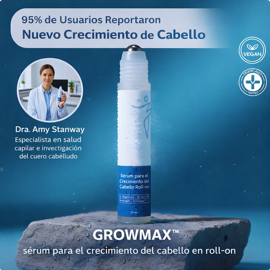 GROWMAX™ | Sérum para el crecimiento del cabello en roll-on