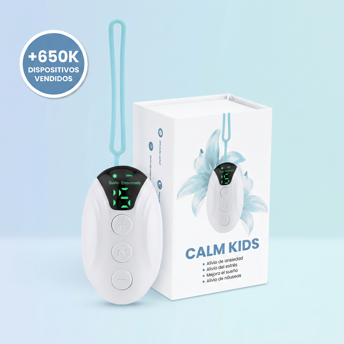 CALM KIDS Dispositivo que ayuda a relajar y a dormir mejor