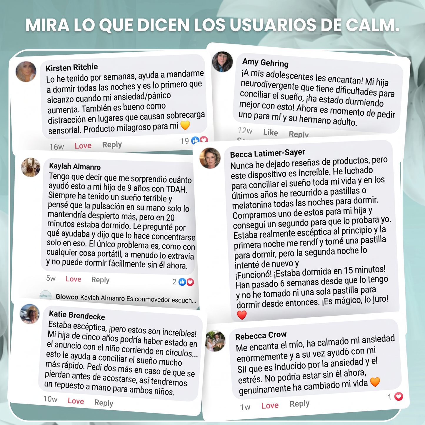 CALM KIDS Dispositivo que ayuda a relajar y a dormir mejor