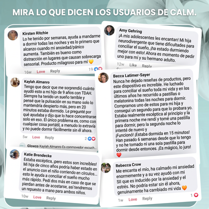 CALM KIDS Dispositivo que ayuda a relajar y a dormir mejor
