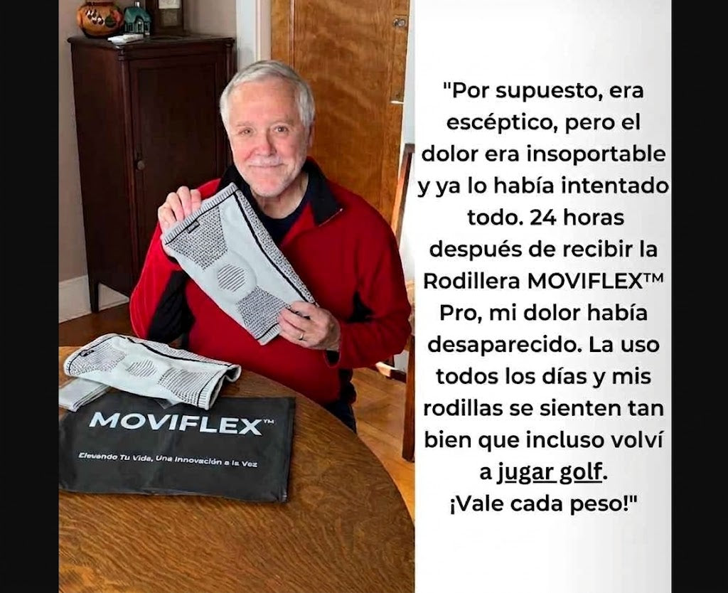 Rodillera Gel compresión Alivia instantáneamente el dolor de rodilla sin cirugía ni inyecciones con MOVIFLEX™